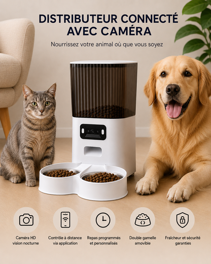 Distributeur de Croquettes Connecté