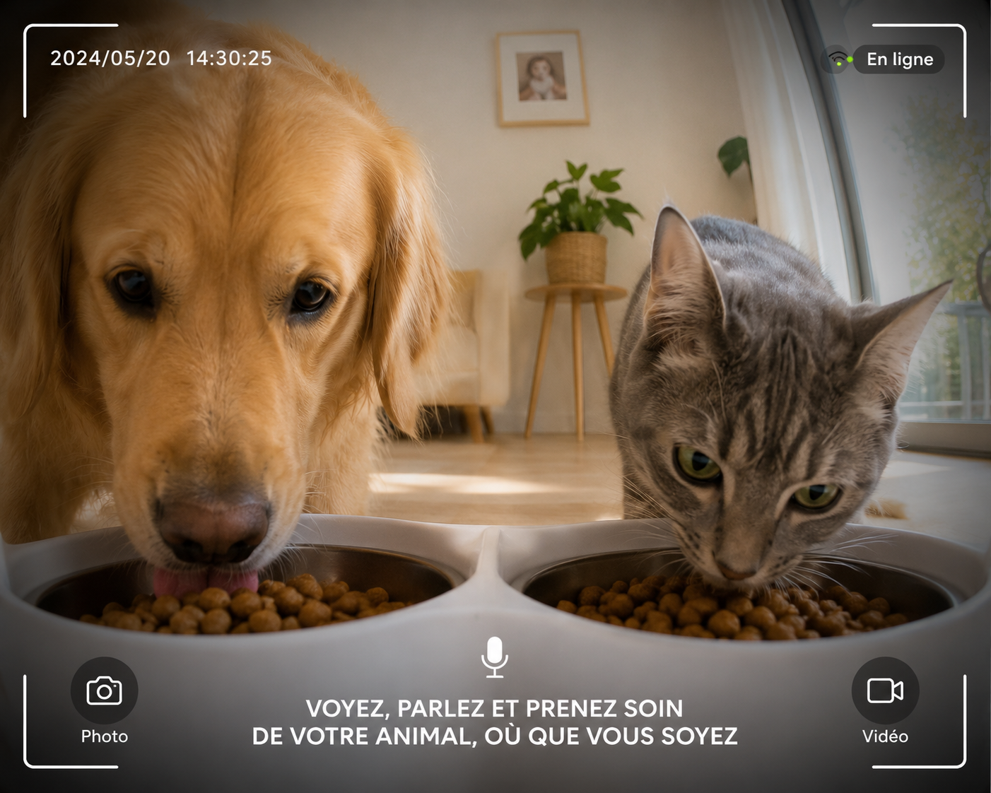 Distributeur de Croquettes Connecté