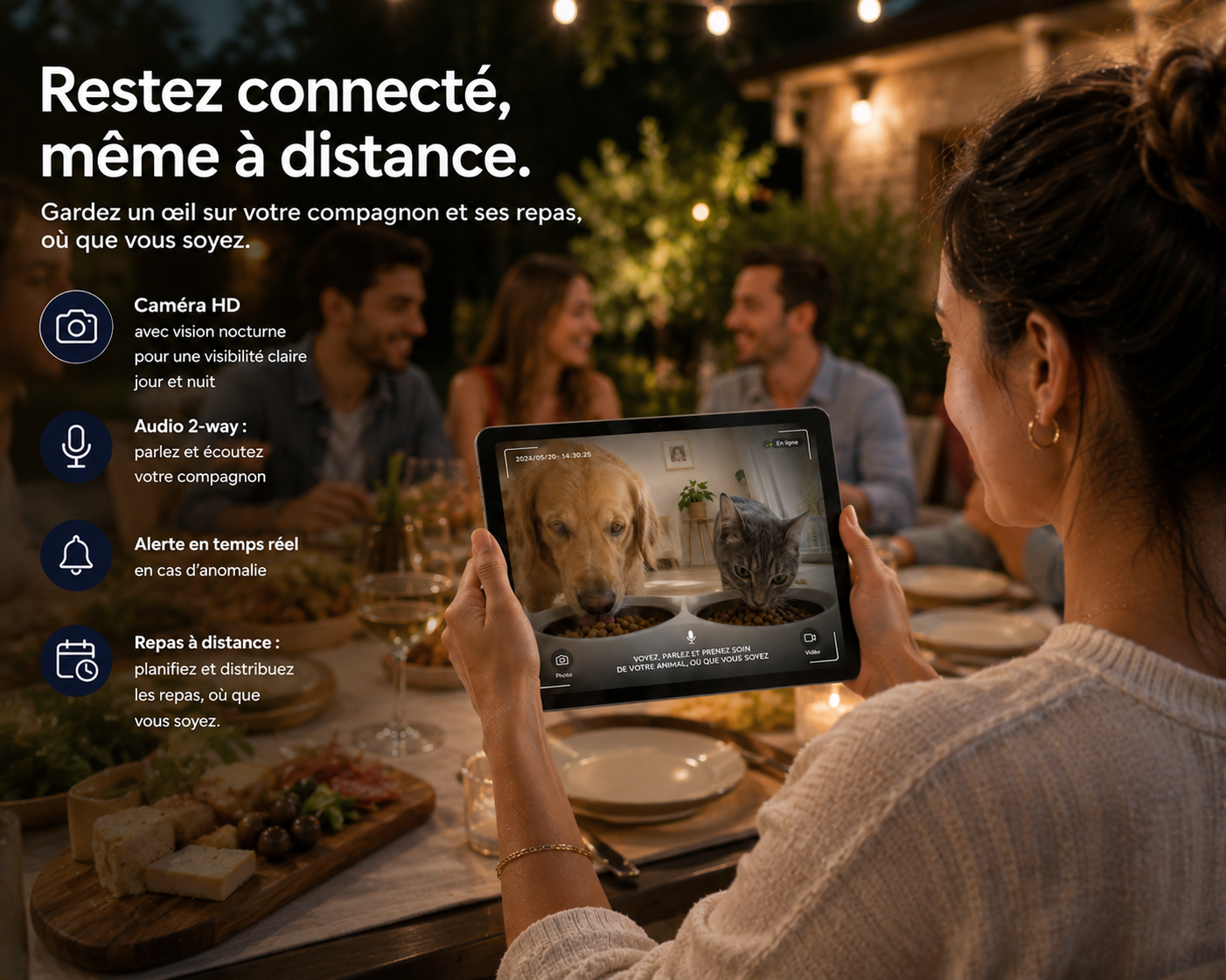 Distributeur de Croquettes Connecté